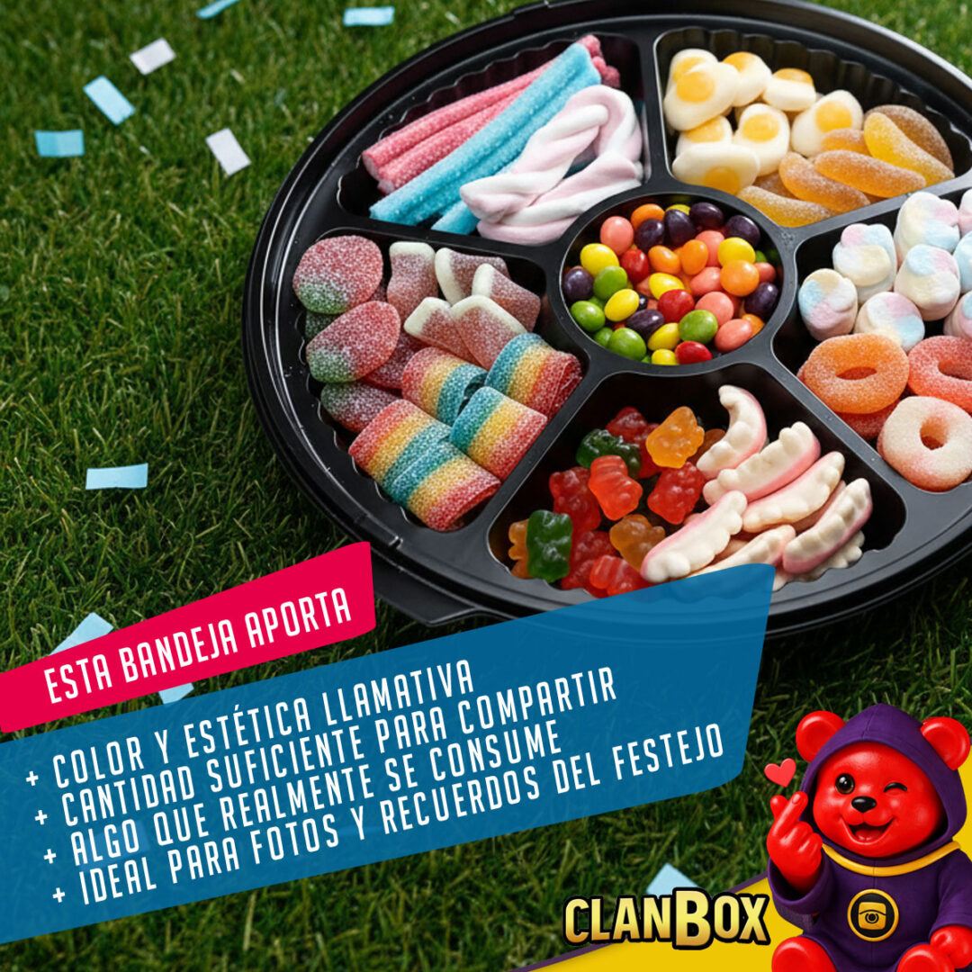 Picada Candy Edición Especial Huntrix (500g) - Bandeja Picada Dulce Gomitas Box premium - Imagen 4