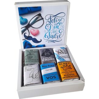 Caja con Chocolatines: Especial Día del Padre (24 Unidades) 👔 🍫✨